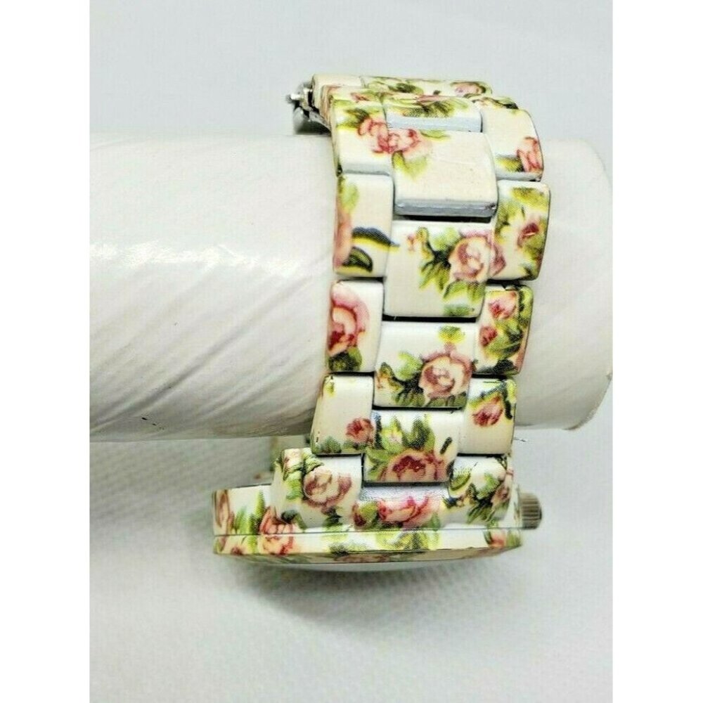 Quartz Floral Band C Japan Movement Vintage Watch - Picture 5 of 12